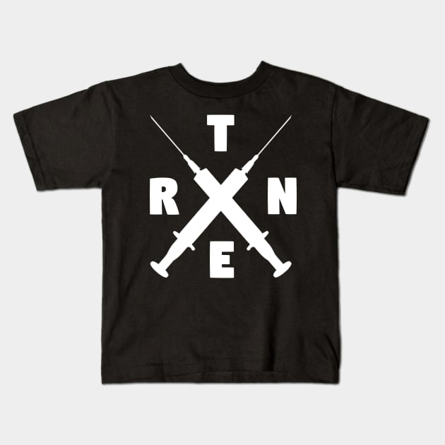 Tren -  Funny Gym Design Kids T-Shirt by TheDesignStore